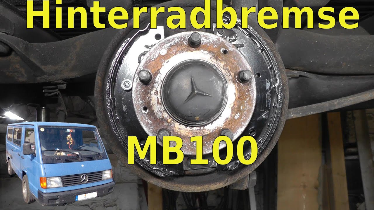 MB100.de Werkzeugkiste: Hinterradbremse, Beläge wechseln und einstellen