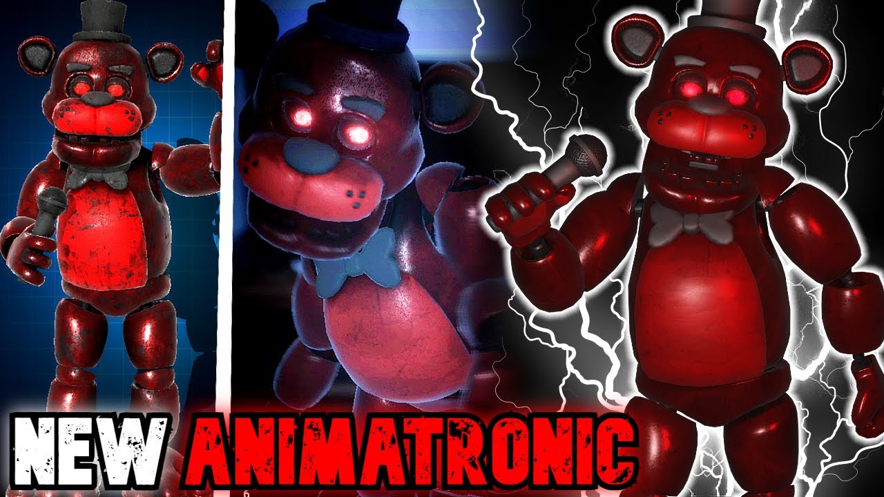 REDBEAR ARRIVES... NEW DEV ANIMATRONIC! | Forsaken AR (FNaF AR Mod)
