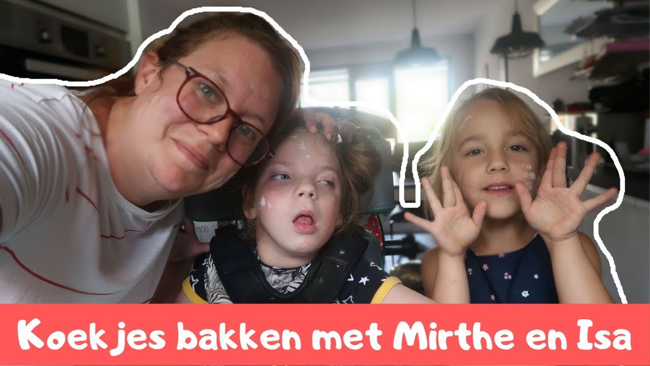 Koekjes bakken met Mirthe en Isa ||Bonusvlog||