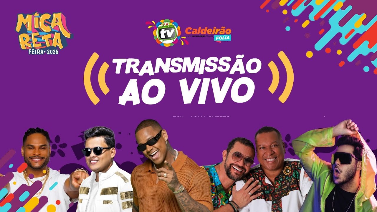 MICARETA DE FEIRA 2025 | AO VIVO - DOMINGO | 04.05