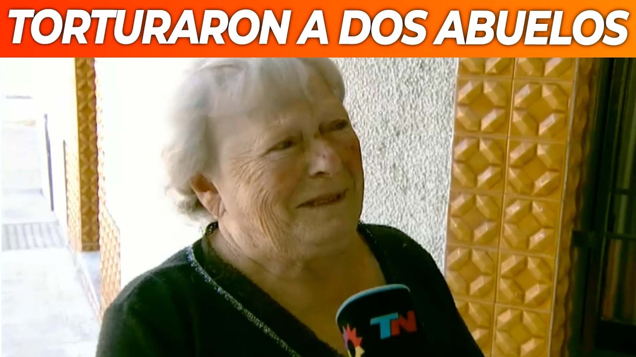 Salvajes torturaron a dos ancianos para robarles: el estremecedor relato de la abuela golpeada