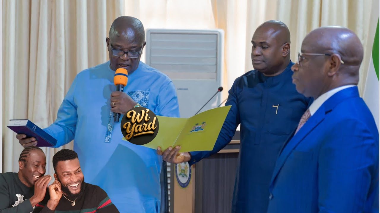 Edmond Sylvester Alpha has officially taken the oath of office as Chairman of  ECSL