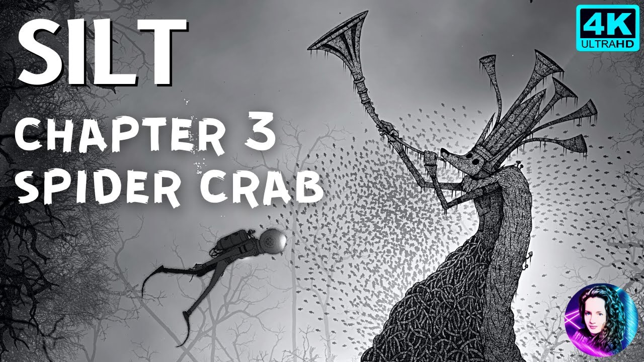SILT -  Spider Crab Boss Fight - Chapter 3 - full game walkthrough 4K60FPS