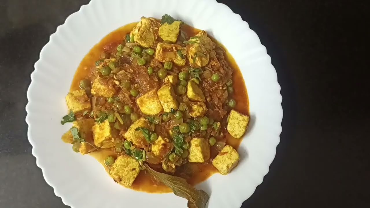 Matar paneer
