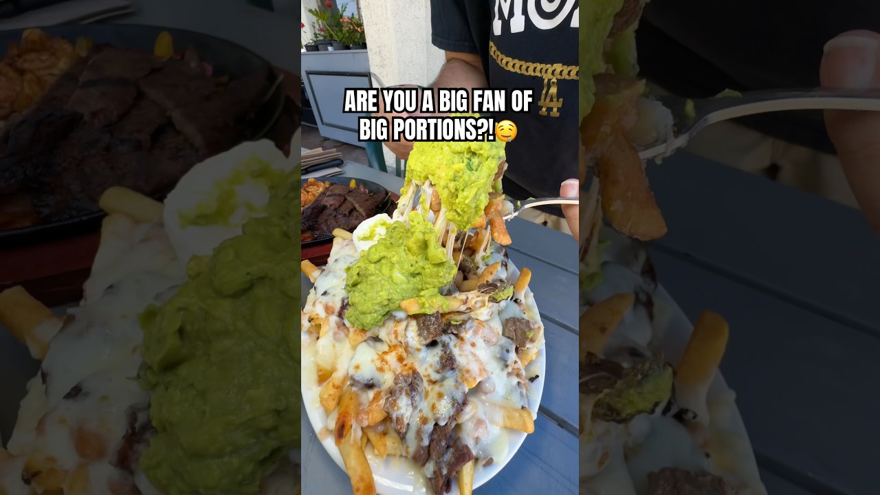 ARE YOU A BIG FAN OF BIG PORTIONS?
