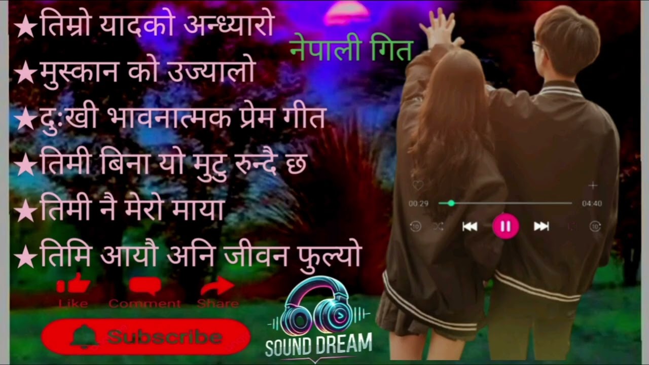 Top 6 love song Nepali @Buddha_000  timi Bina jiban adharo 