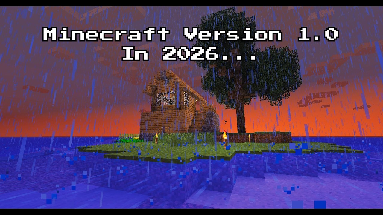 Playing Minecraft Version 1.0 in 2026