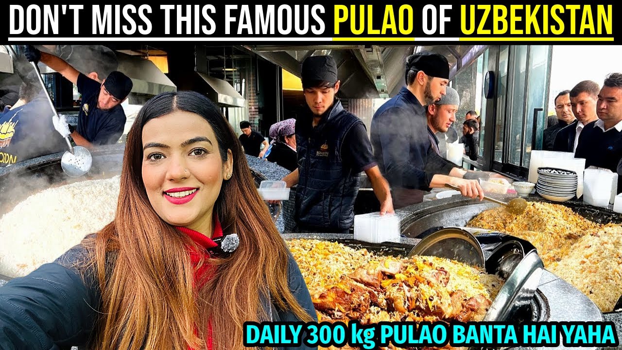 FIRST DAY IN TASHKENT | Famous Uzbeki Pulao | BESH QOZON Tashkent #uzbekistan #tashkent #streetfood