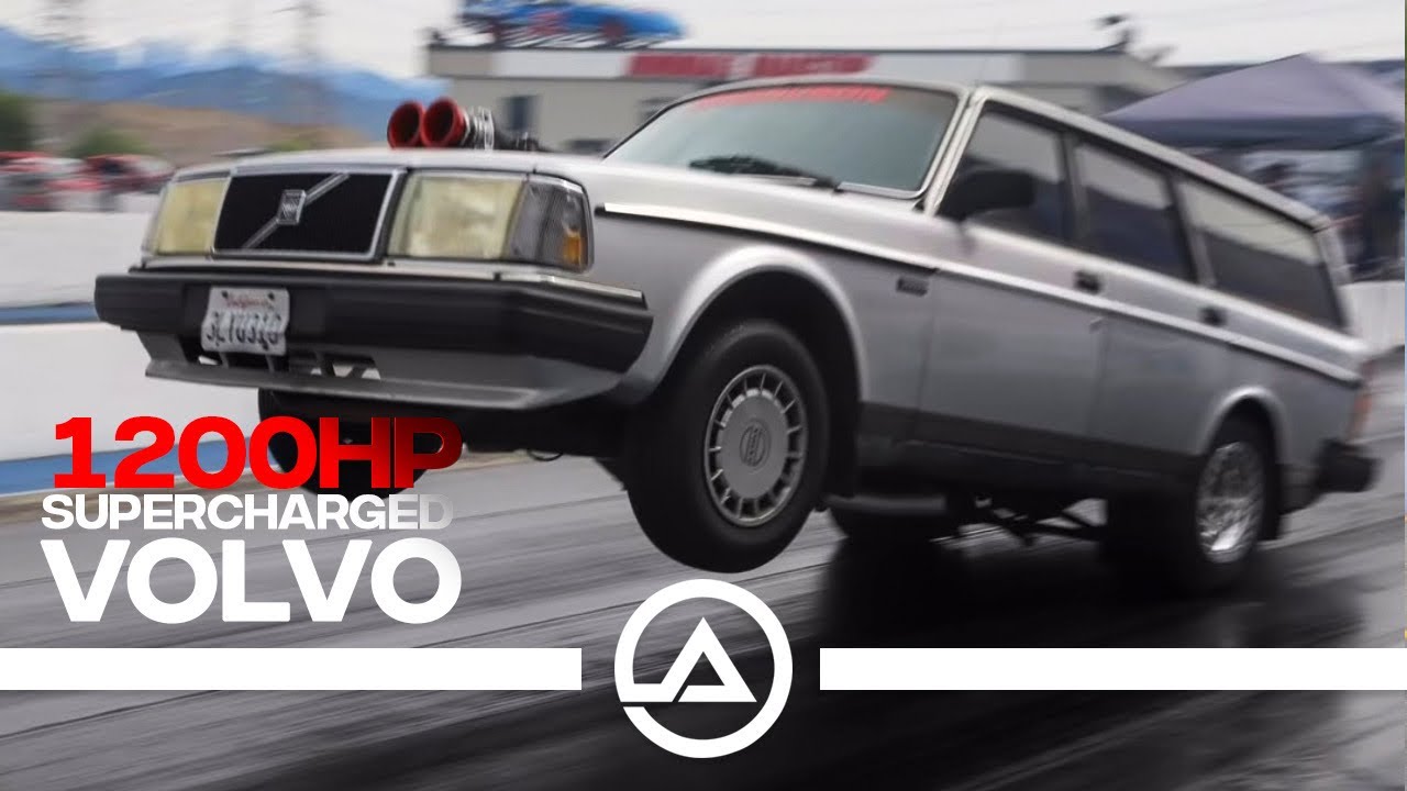 Volvo Daily Driven мощностью 1200 л.с. уничтожает шины!
