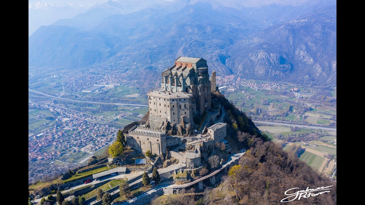 Drone sulla Sacra San Michele