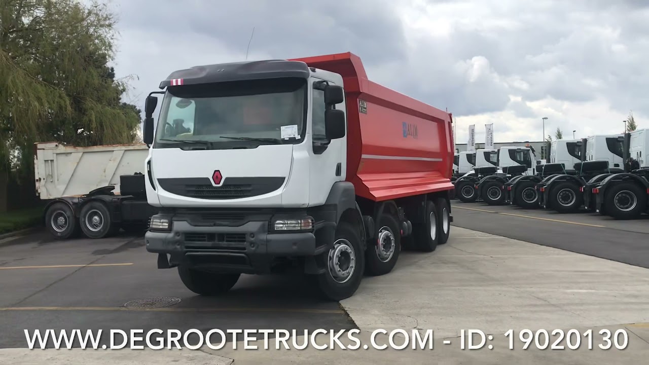 Degroote Trucks: Renault Kerax 440 DXi - 8x4 for sale