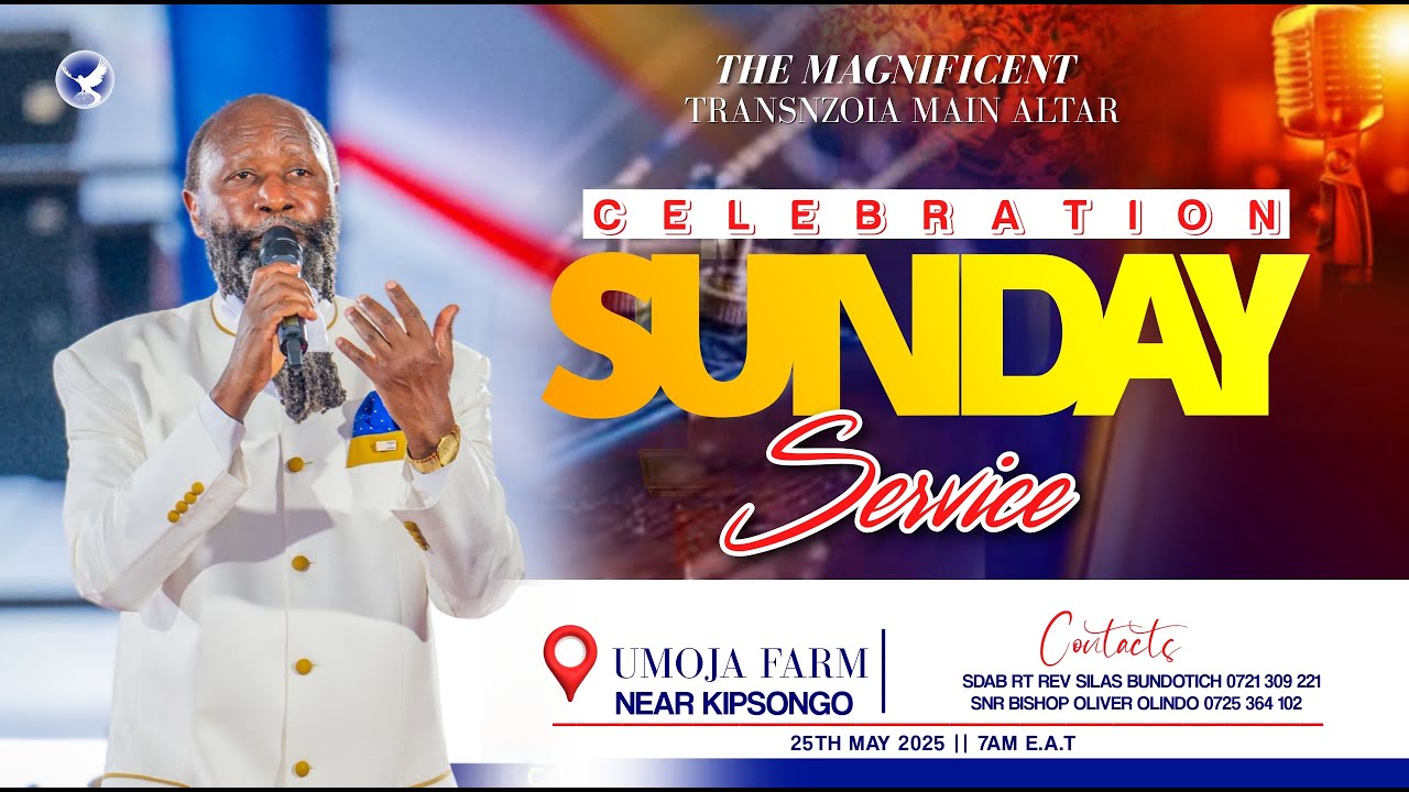 THE MAGNIFICENT TRANS NZOIA MAIN ALTAR SUNDAY SERVICE || 25TH MAY 2025