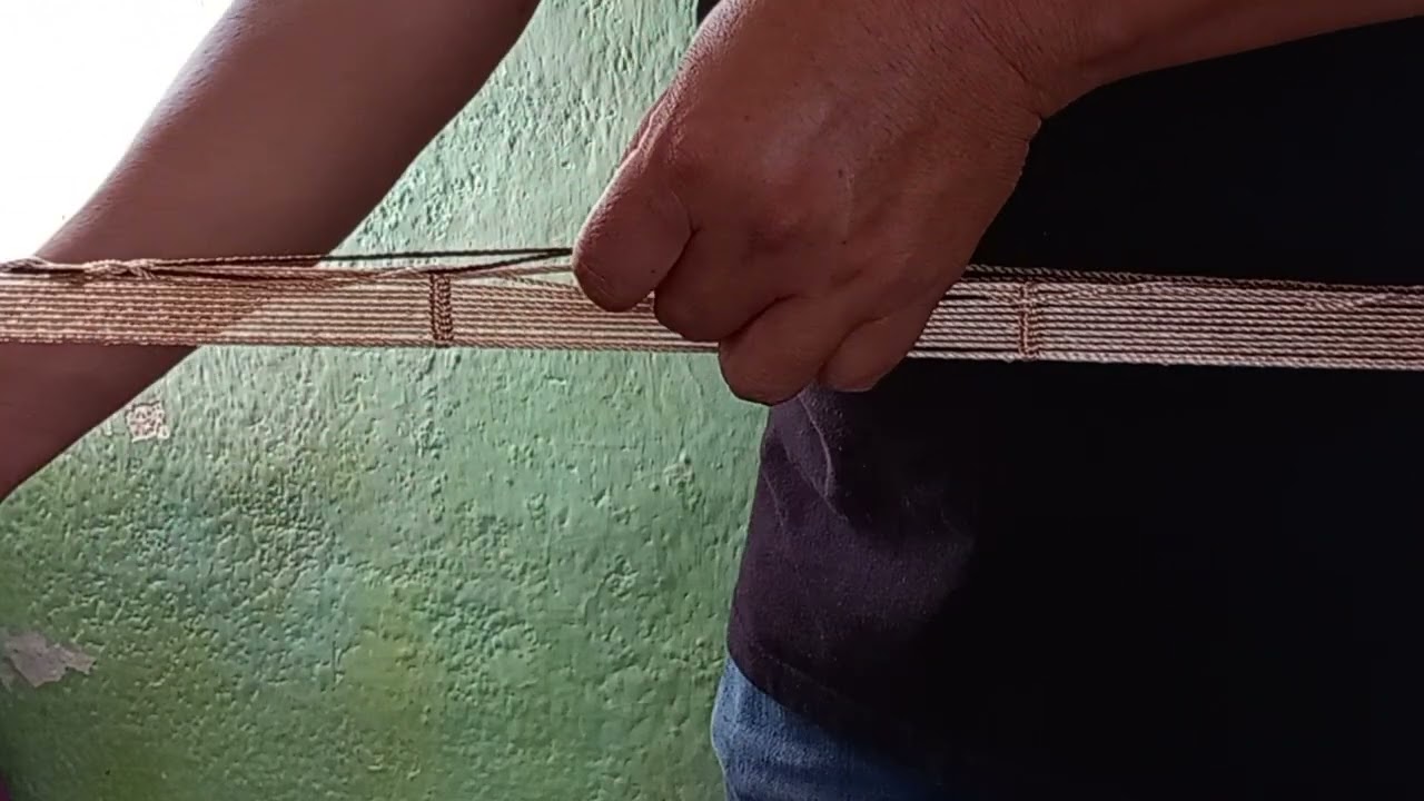 Haz tu propia hamaca 2. Las mallas.
