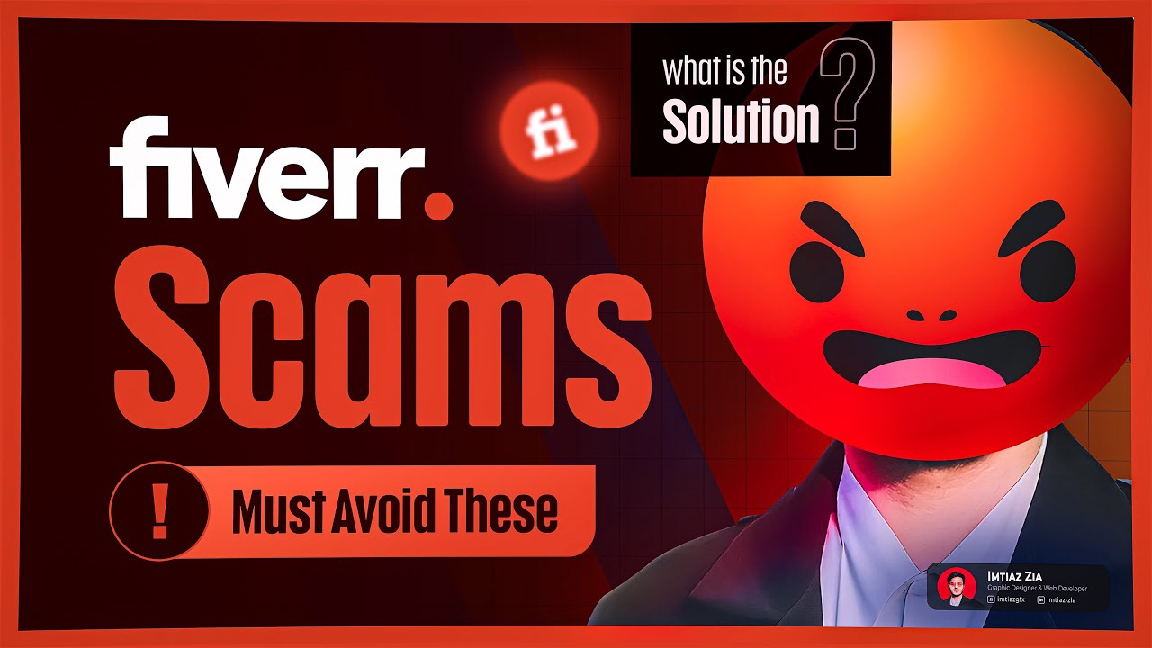 Fiverr Scams to Avoid: Phishing or Fiverr 2024 Payment Verification, Fiverr Tutorial and Fiverr Tips