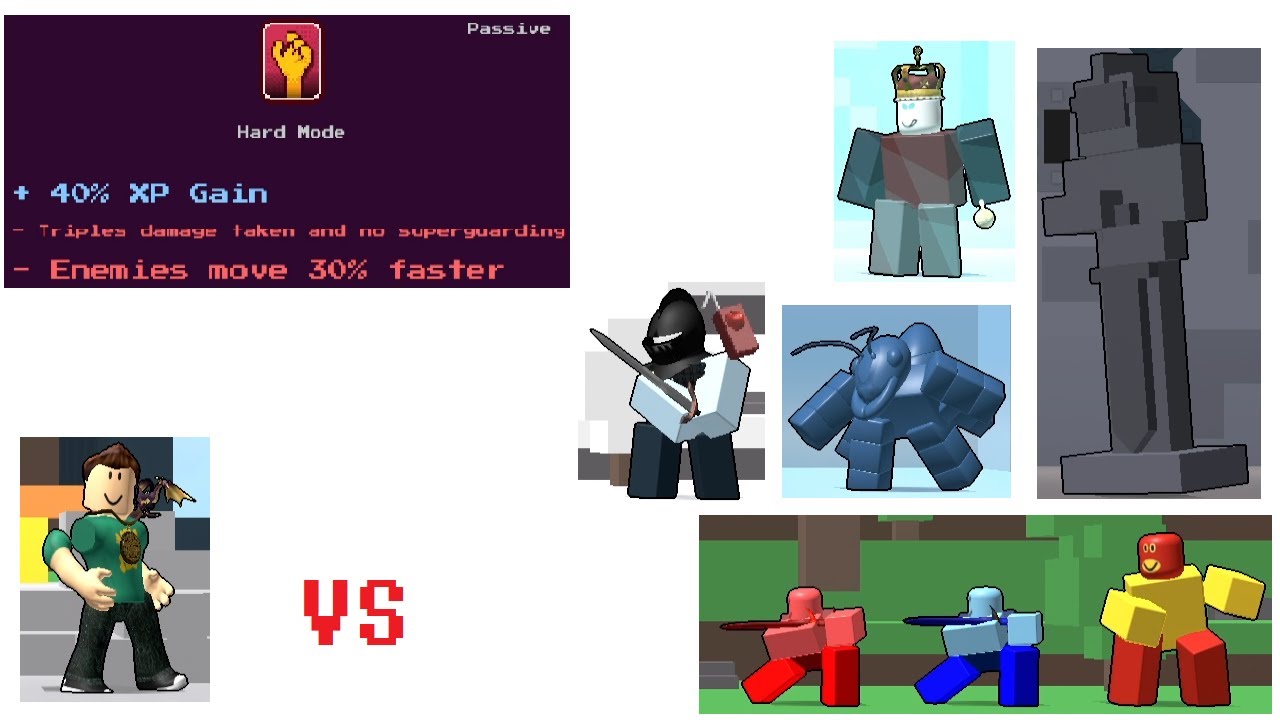 Block Tales All Demo 1 Bosses Hard mode