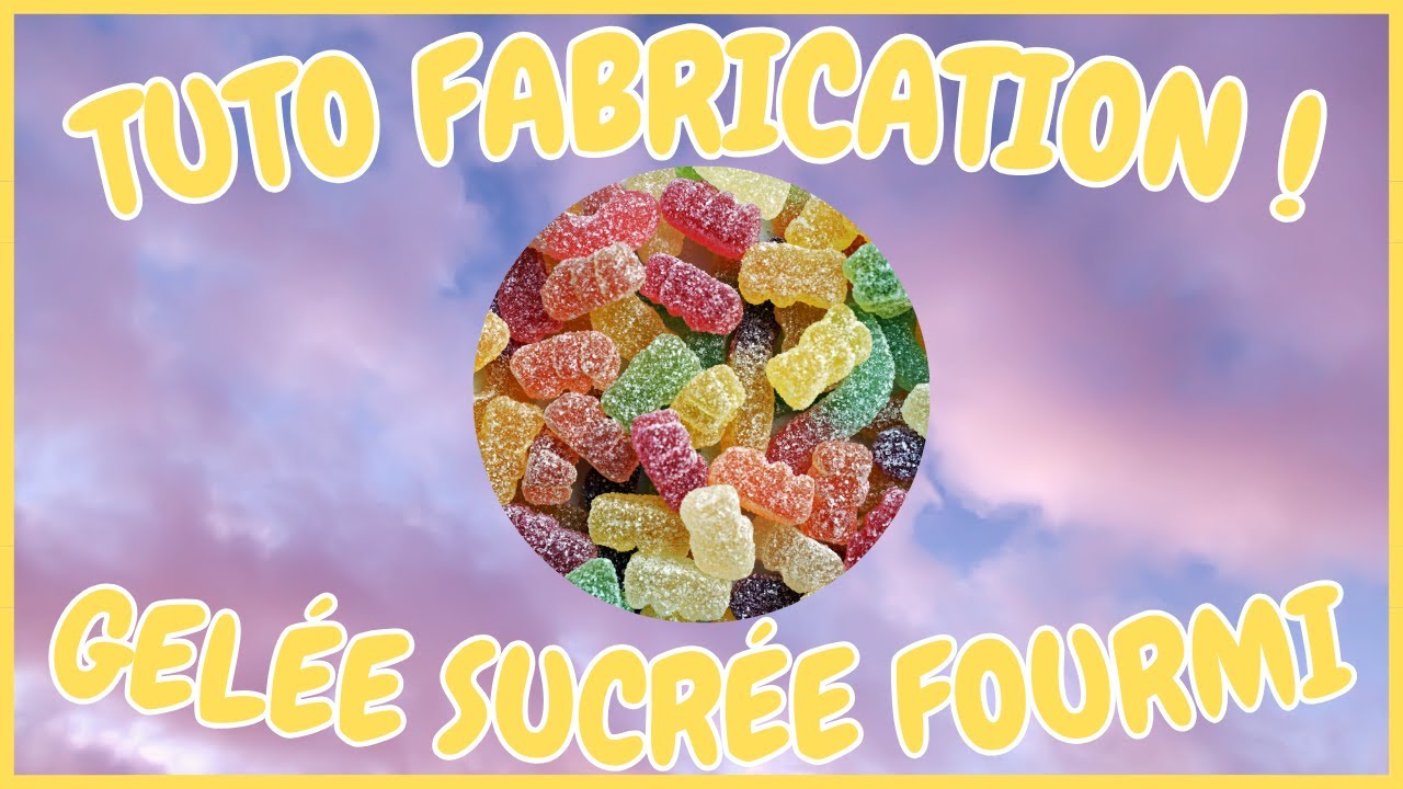 😛  TUTO ! FABRICATION DE JELLY SUCREE POUR FOURMIS/INSECTS 😛 #elevage #fourmis #tuto #diy #jelly