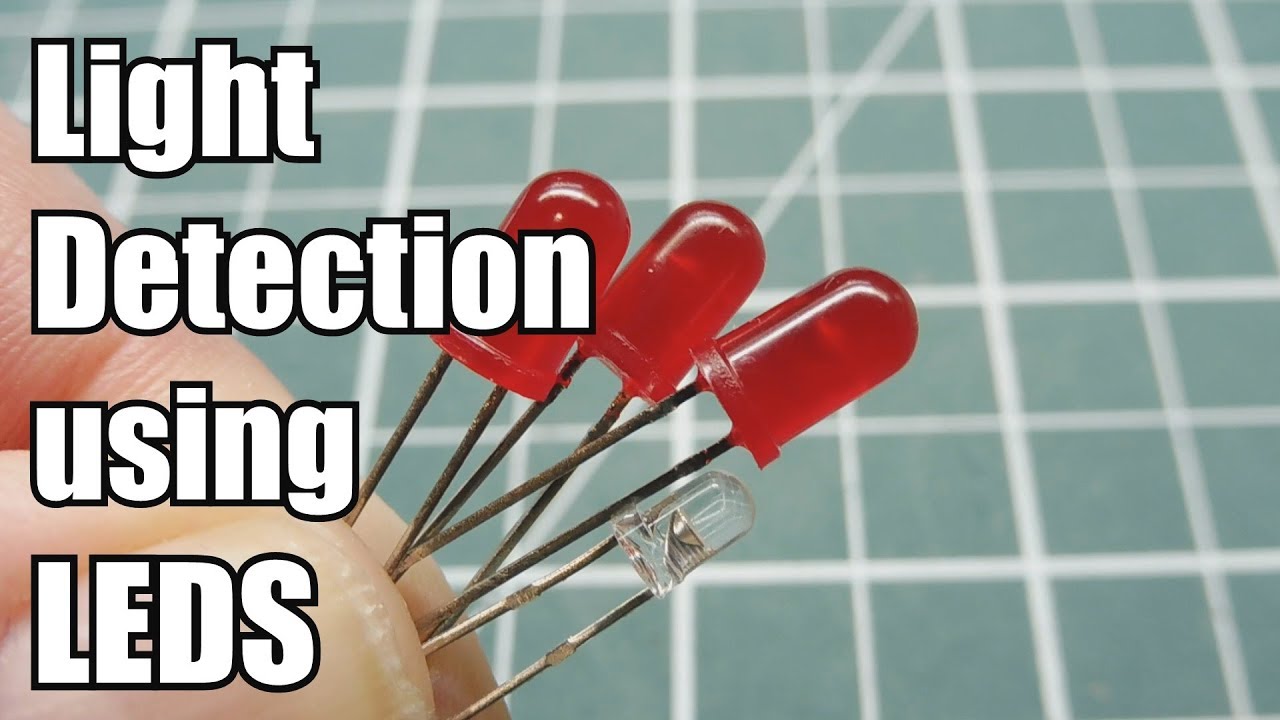 Light Detection using LEDS