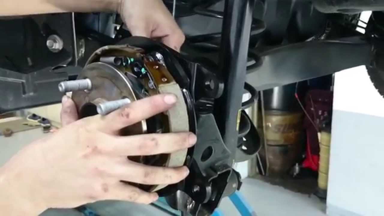 2015 Toyota Vios UPI rear drum to disc brake kit installation guide