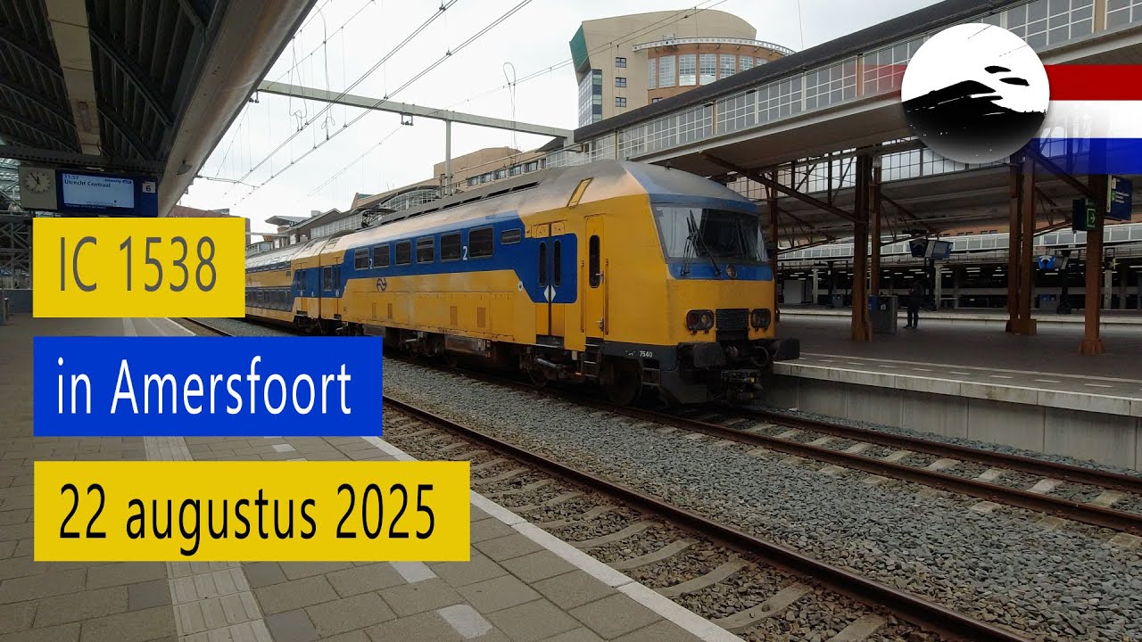 IC 1538 naar Amsterdam op Amersfoort