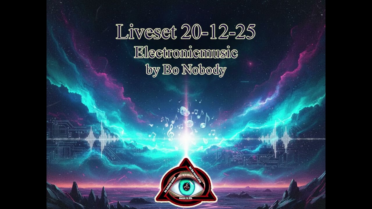 Bo Nobody -  Liveset Electronicmusic 20 12 25