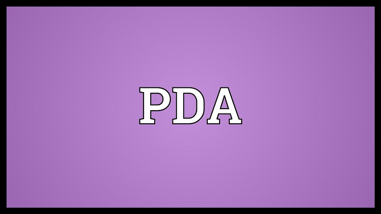 PDA Meaning