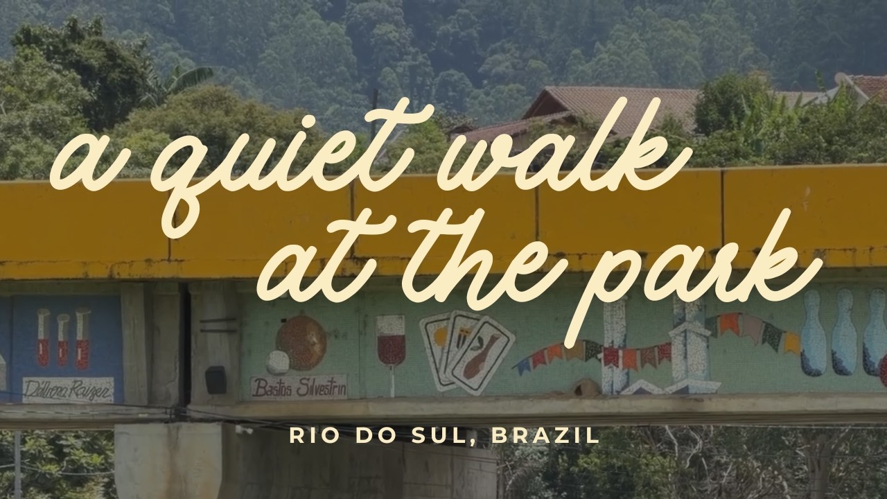 A quiet afternoon walk at the park | Rio do Sul, Brazil