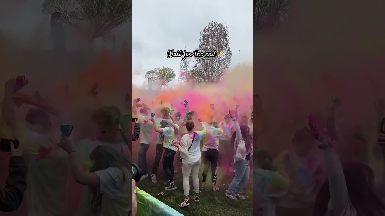 Holi Festival in America 🇺🇸✨#holifestival #holifestivalofcolours #holi2024 #indianinamerica