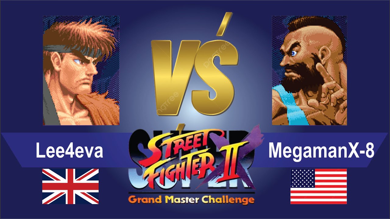 Super Street Fighter 2 - Lee4eva vs MegamanX-8.
