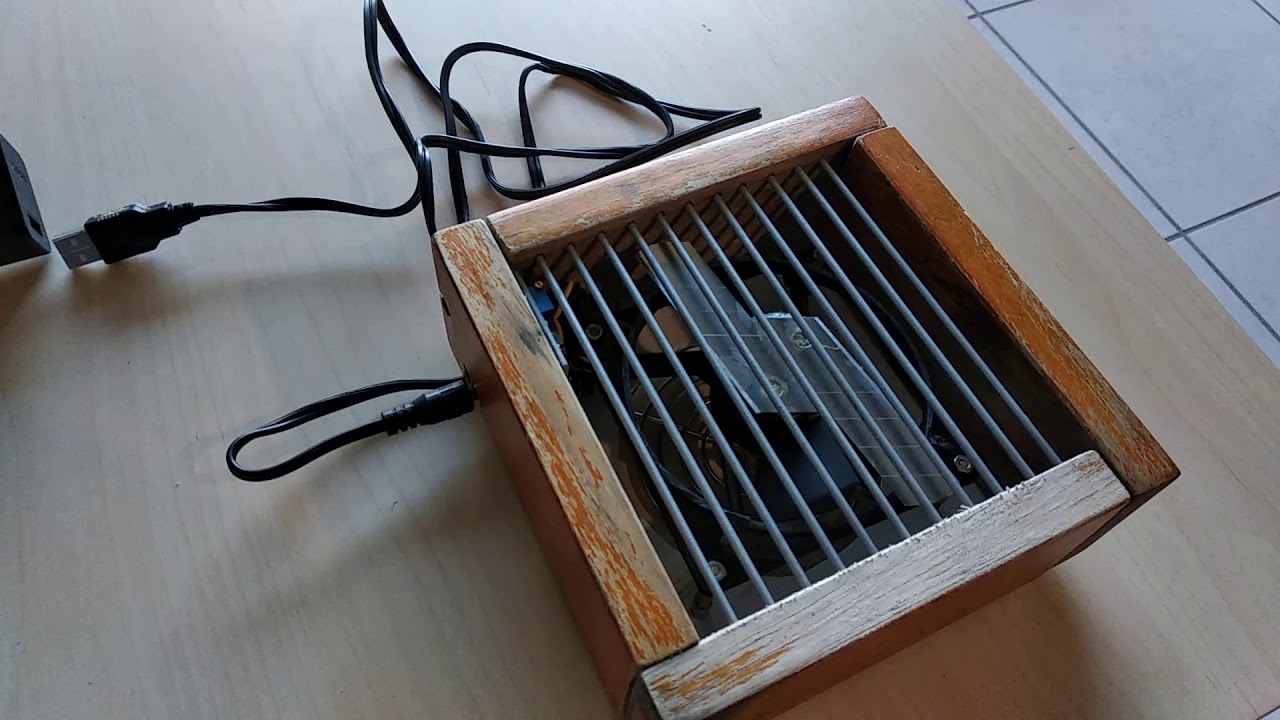 Trimmer de cogollos  casero con un ventilador