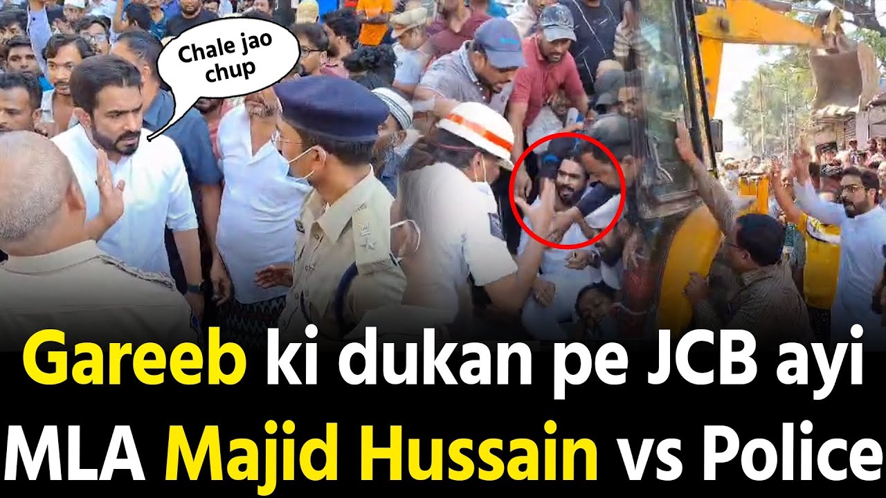 MLA Majid Hussain vs Police Chintal Basti Hyderabad mein