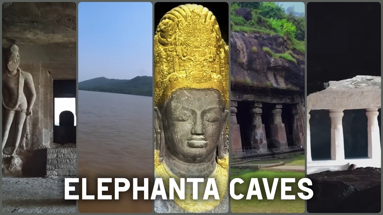 Elephanta Caves, Mumbai, Maharashtra (Exploring Elephanta's Hidden Cave 6 and Cave 7)