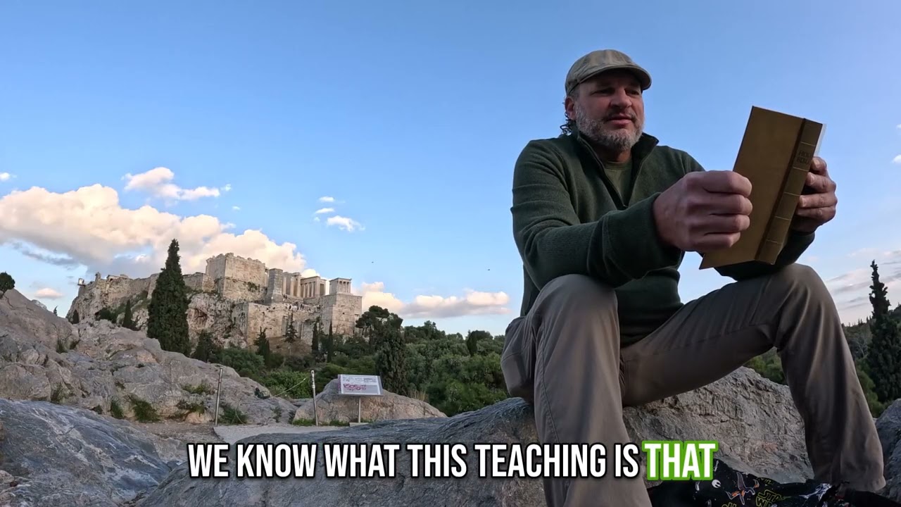 Acts 17 from the Areopagus (Mars Hill) - Paul's Journey to Athens, Greece