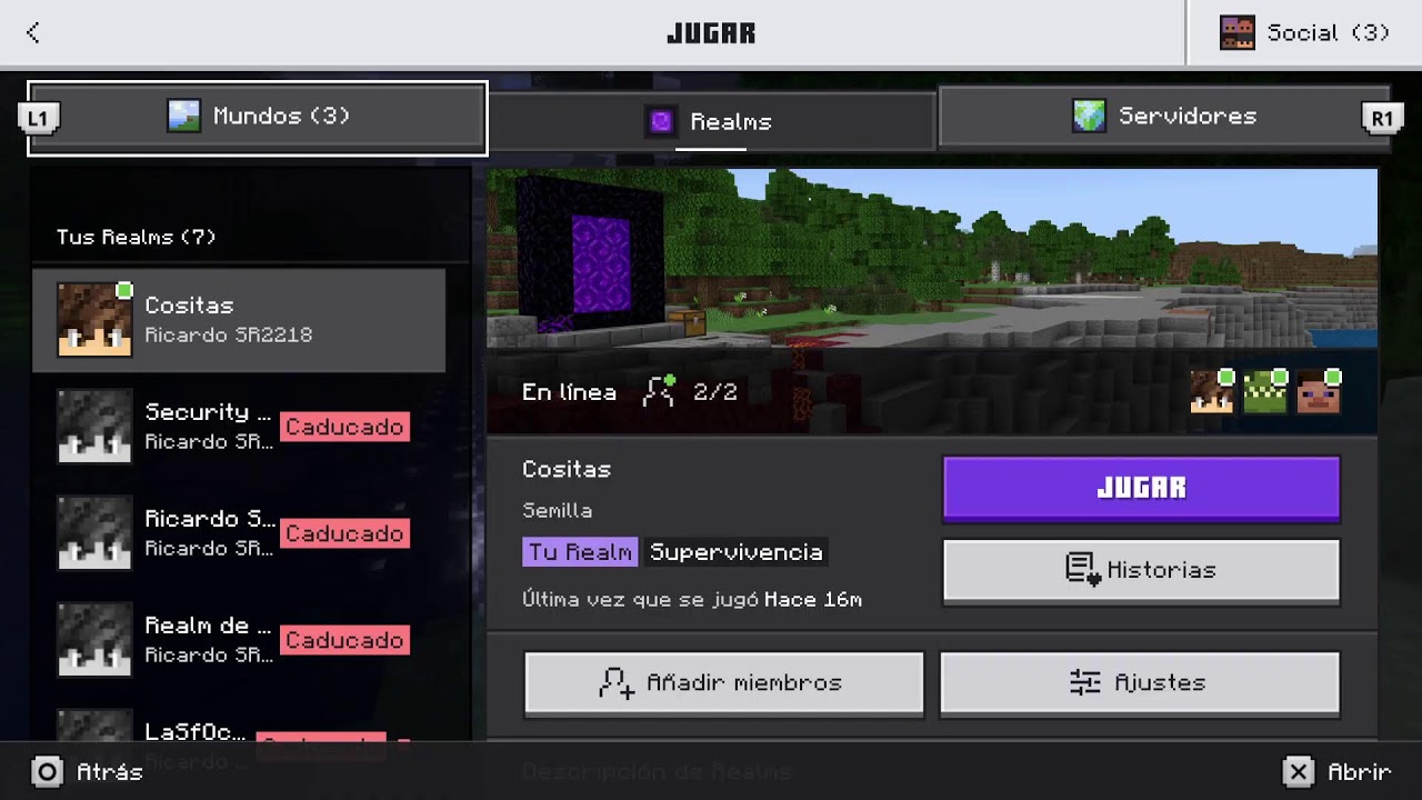 Minecraft Mapa Explorador de la cueva