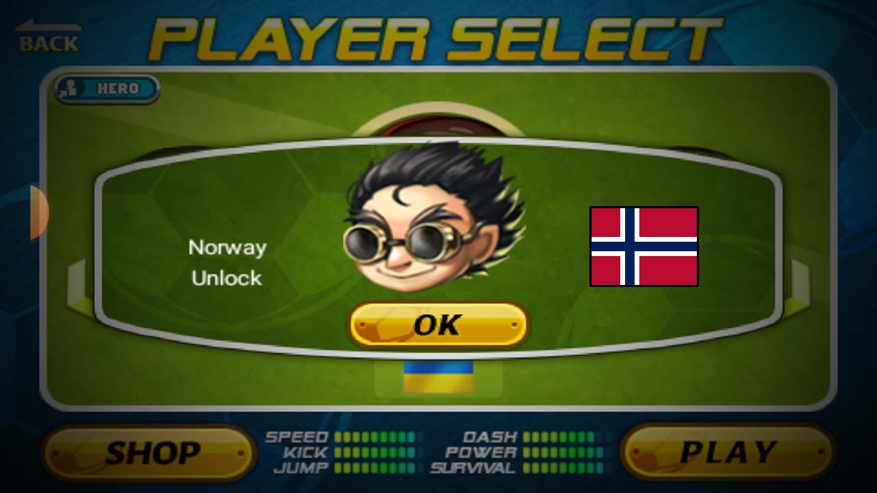 How to unlock Norway in Head Soccer #2