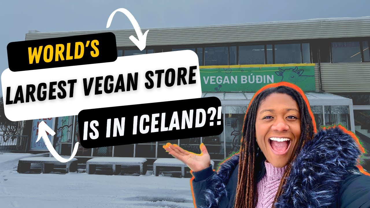 World's Largest Vegan Store is in Iceland - Tour the Store with Me