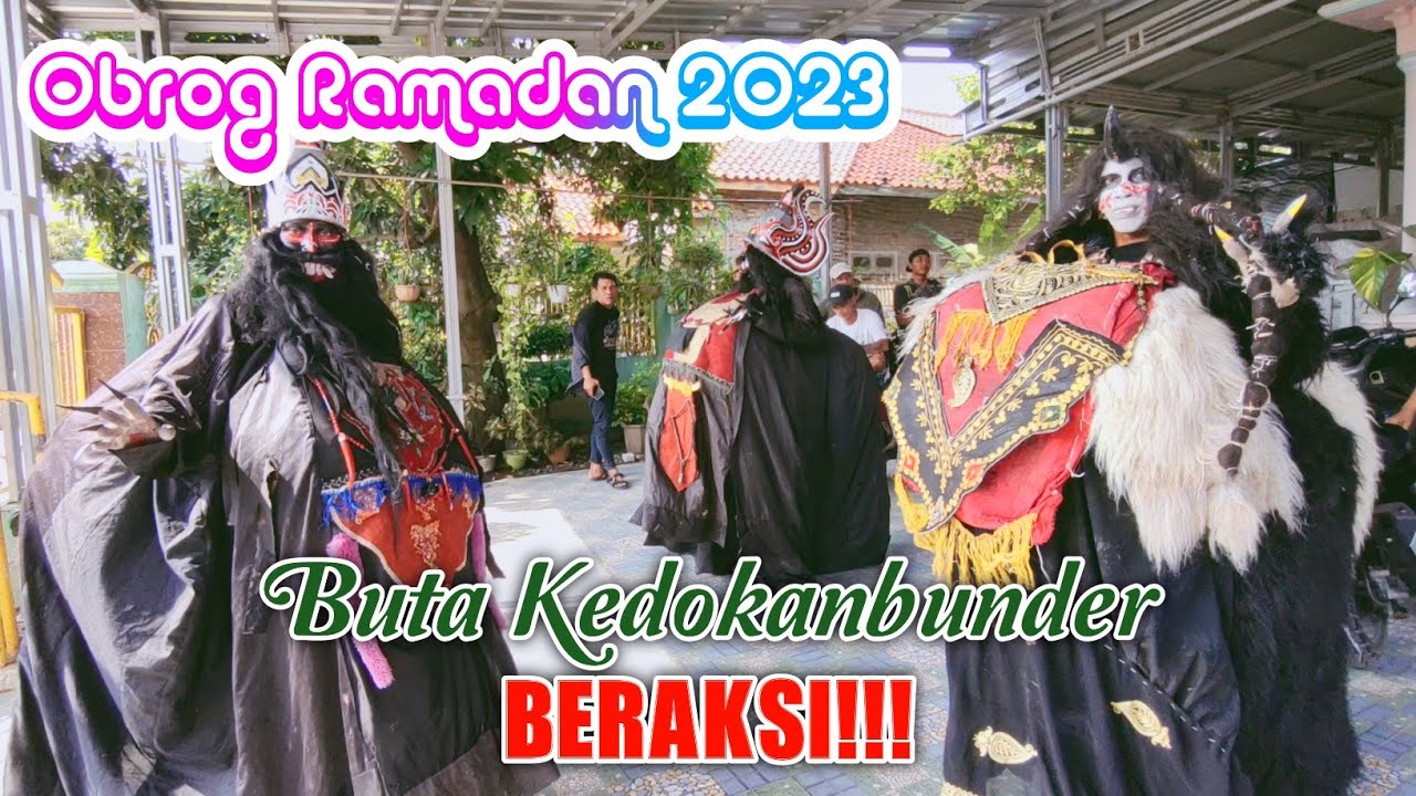 Buta Serem Obrog Kedokanbunder Beraksi Menghibur Masyarakat Kedokanbunder