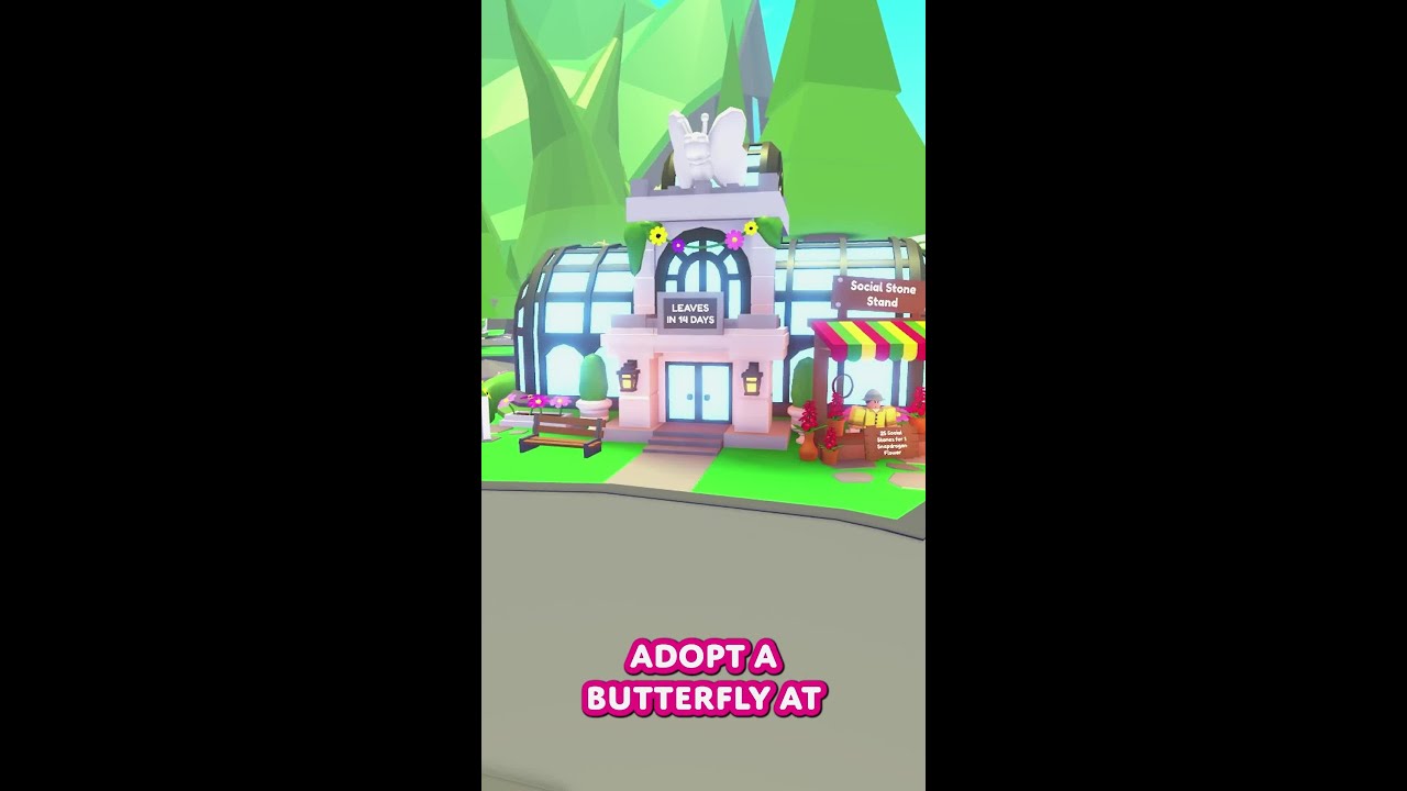 Everything you need to know about the Butterfly Sanctuary update in Adopt Me, and how to earn Social