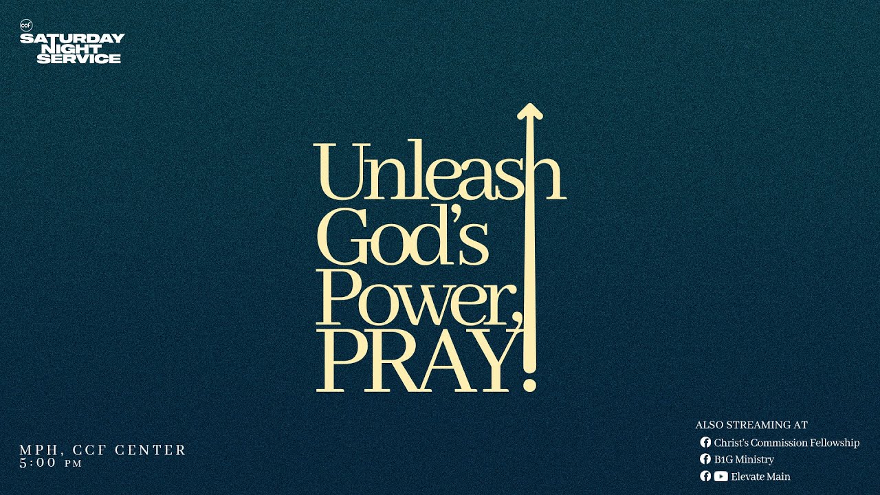 Unleash God's Power, Pray! | Pastor Marty Ocaya