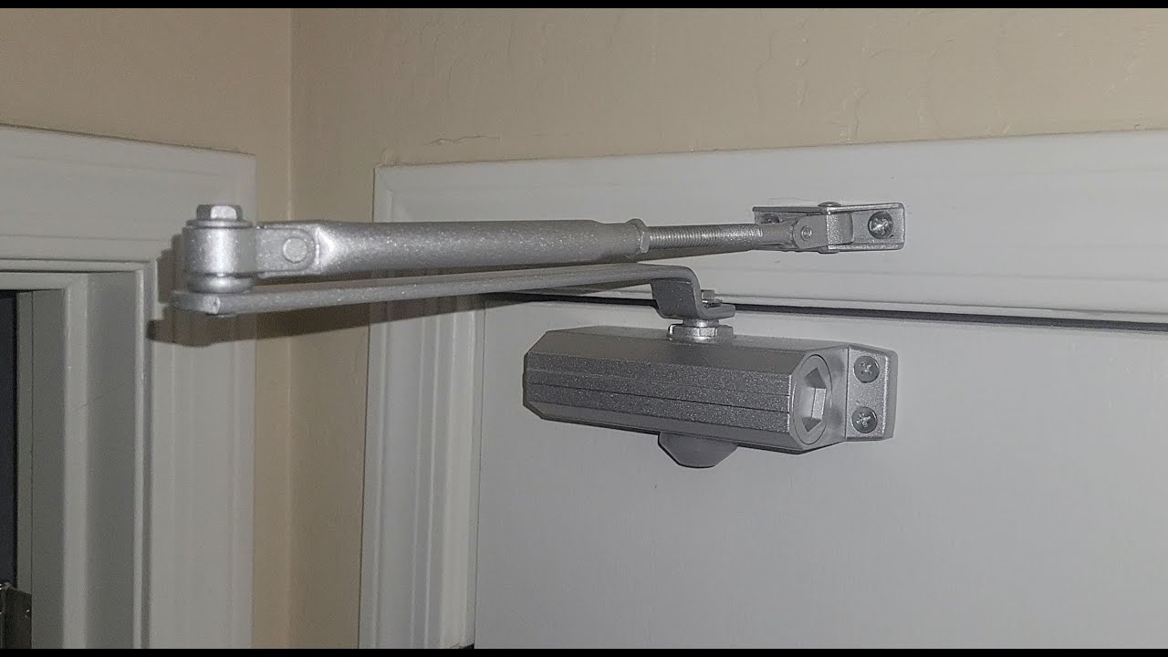 如何安裝液壓緩衝自動關門器(門弓器)? 好用嗎? (How to install hydraulic buffer automatic door closer? Worth it?)