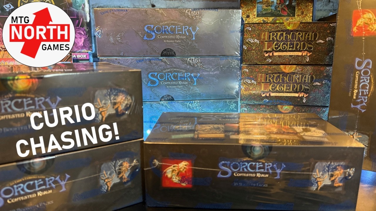 MASSIVE Sorcery Pack Opening! Alpha, Beta, Arthurian, AND Gothic! LIVE!