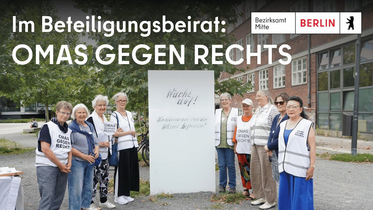 Im Beteiligungsbeirat aktiv: Omas gegen Rechts