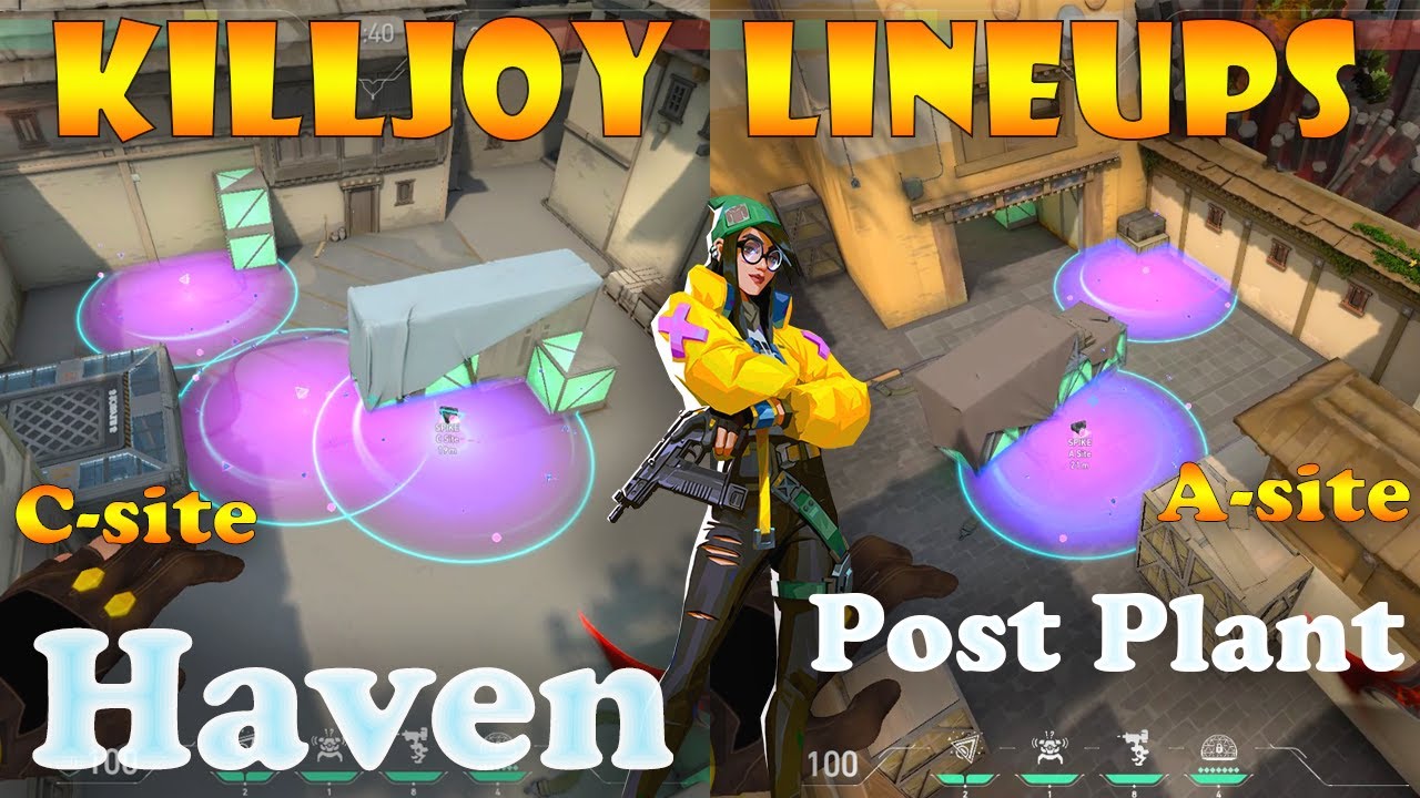 Top 15 *NEW* Killjoy Post Plant Molly Lineups on Haven | Haven Killjoy lineups | KJ Haven Guide