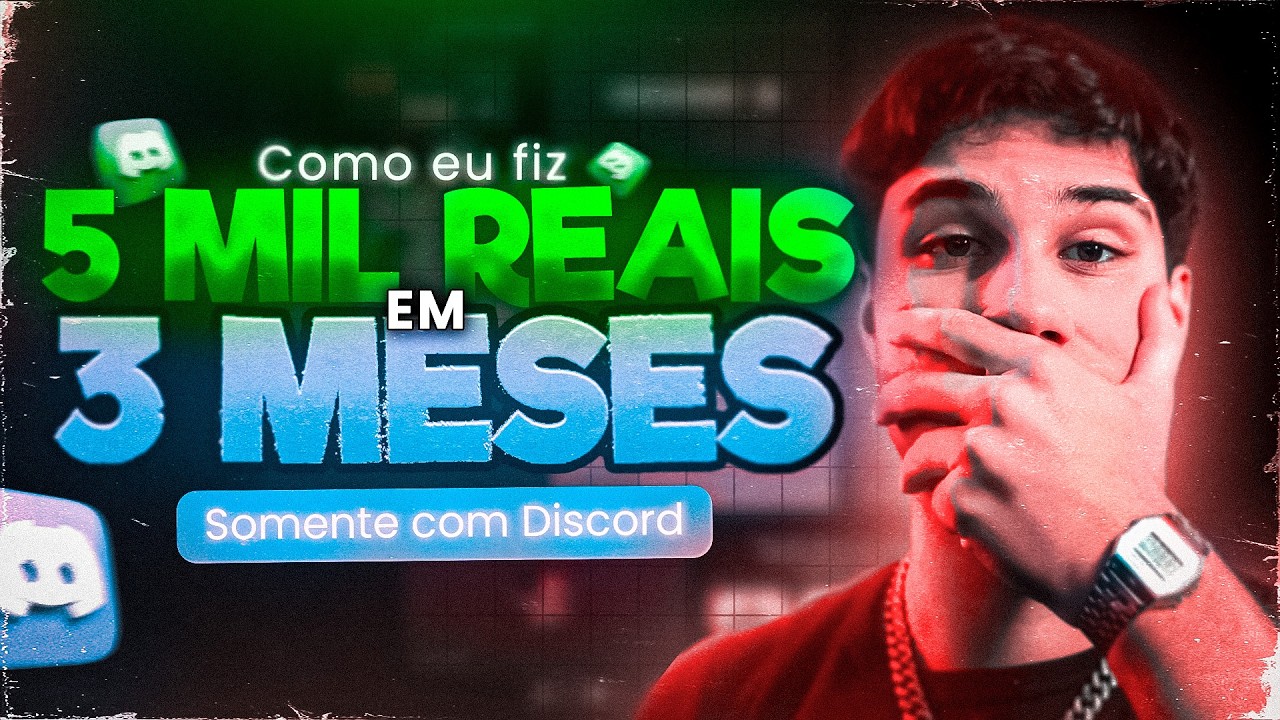 🎯 COMO EU FIZ R$5.000 EM 3 MESES COM DESIGN GRÁFICO AOS 18 ANOS