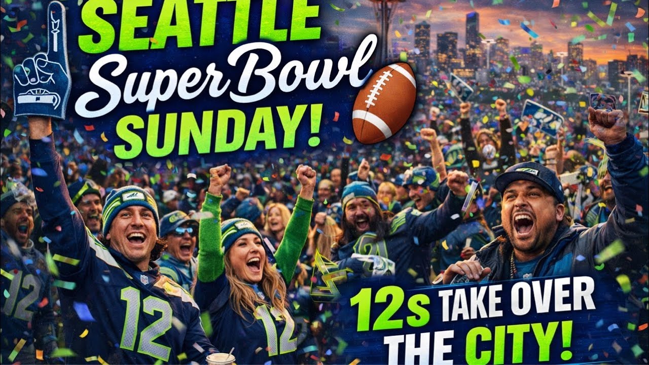 Super Sunday in Seattle 🏈