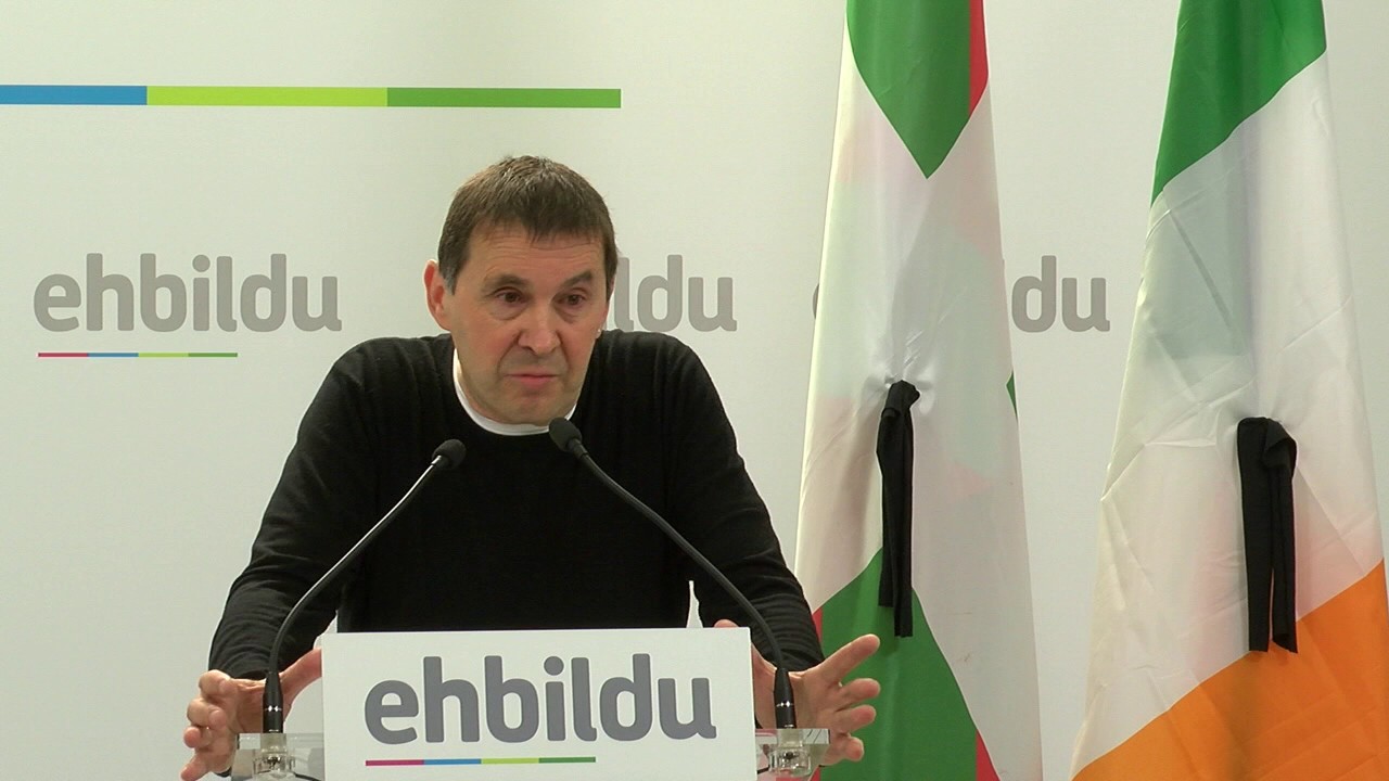 Arnaldo Otegi, ante la muerte de Martin McGuinness