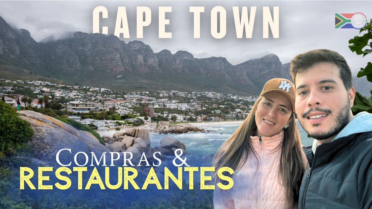 Cape Town com chuva! ☕ Compras, cafés e restaurantes incríveis na Cidade do Cabo 🇿🇦