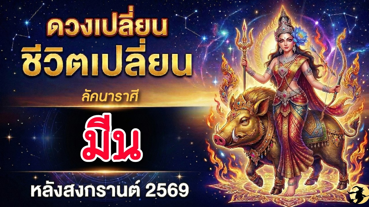 ราศีมีน 🕉️ ดวงเปลี่ยน ชีวิตเปลี่ยน ⚡️ หลังสงกรานต์ 2569 💖