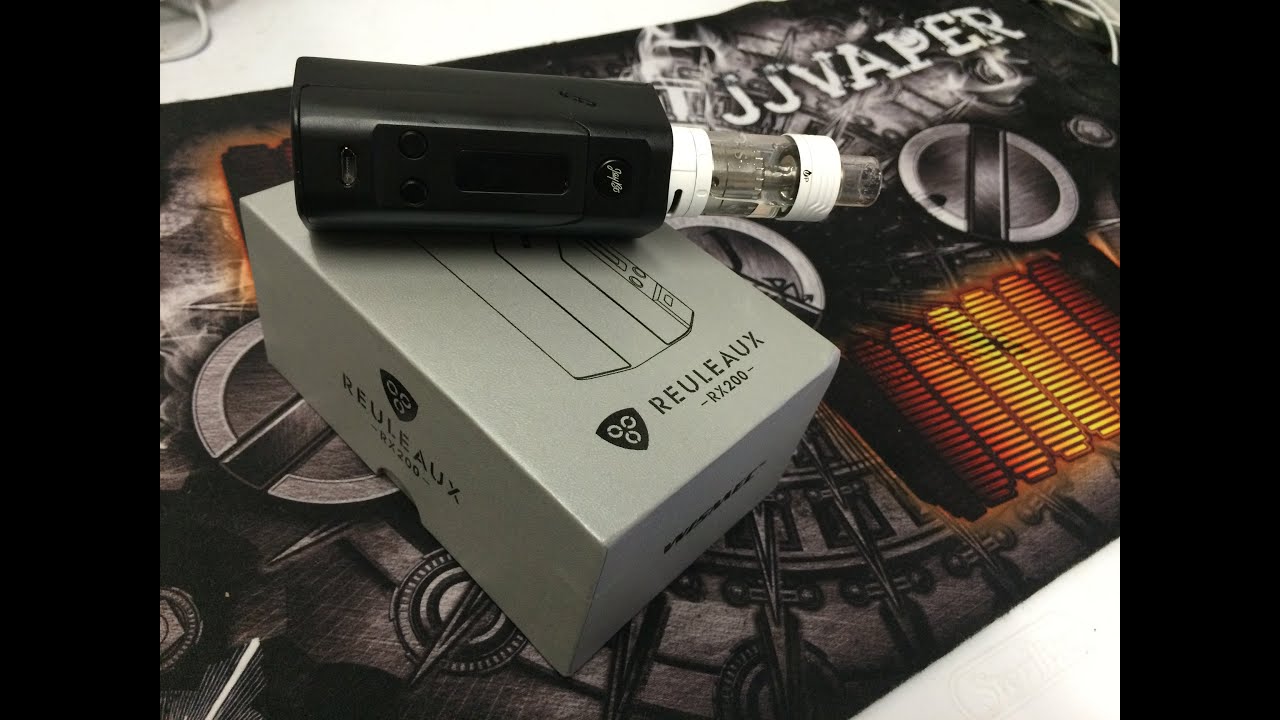 First Look/Unboxing Of The REULEAUX RX200 By Wismec And Jaybo