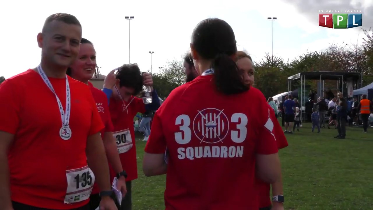 Pierwszy raz w Londynie bieg w imię lotników z Dywizjonu 303 | 303 Squadron Memorial Run Feltham