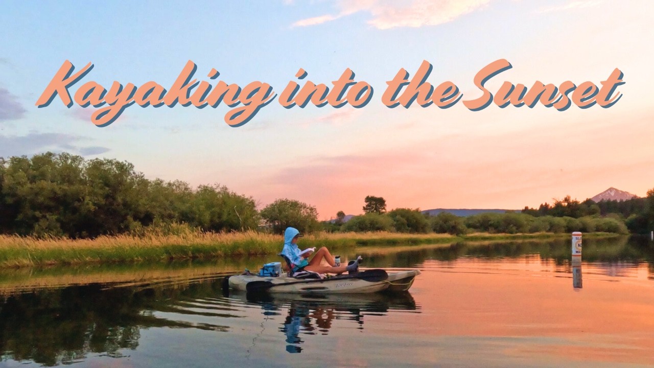 Kayaking into the Sunset | Kayak Fishing